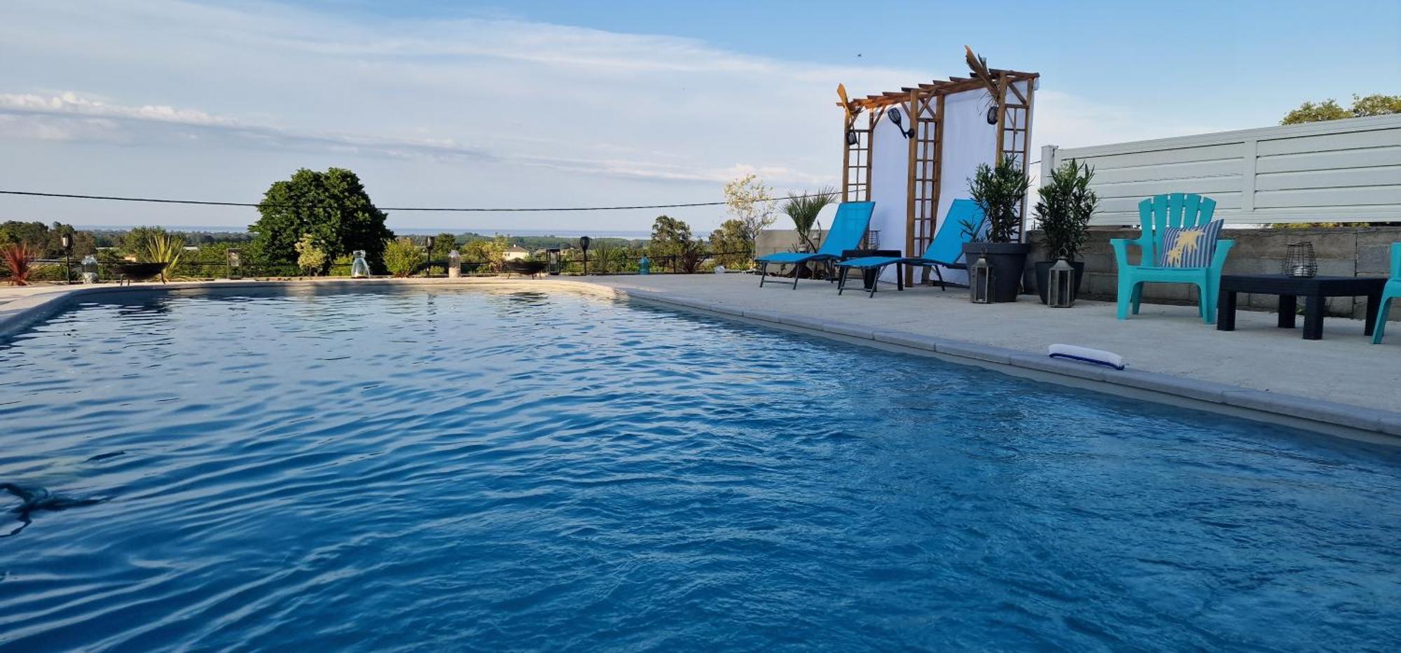 Villa Bistinetti Rez De Villa Tout Confort Avec Piscine Penta di Casinca Exterior foto